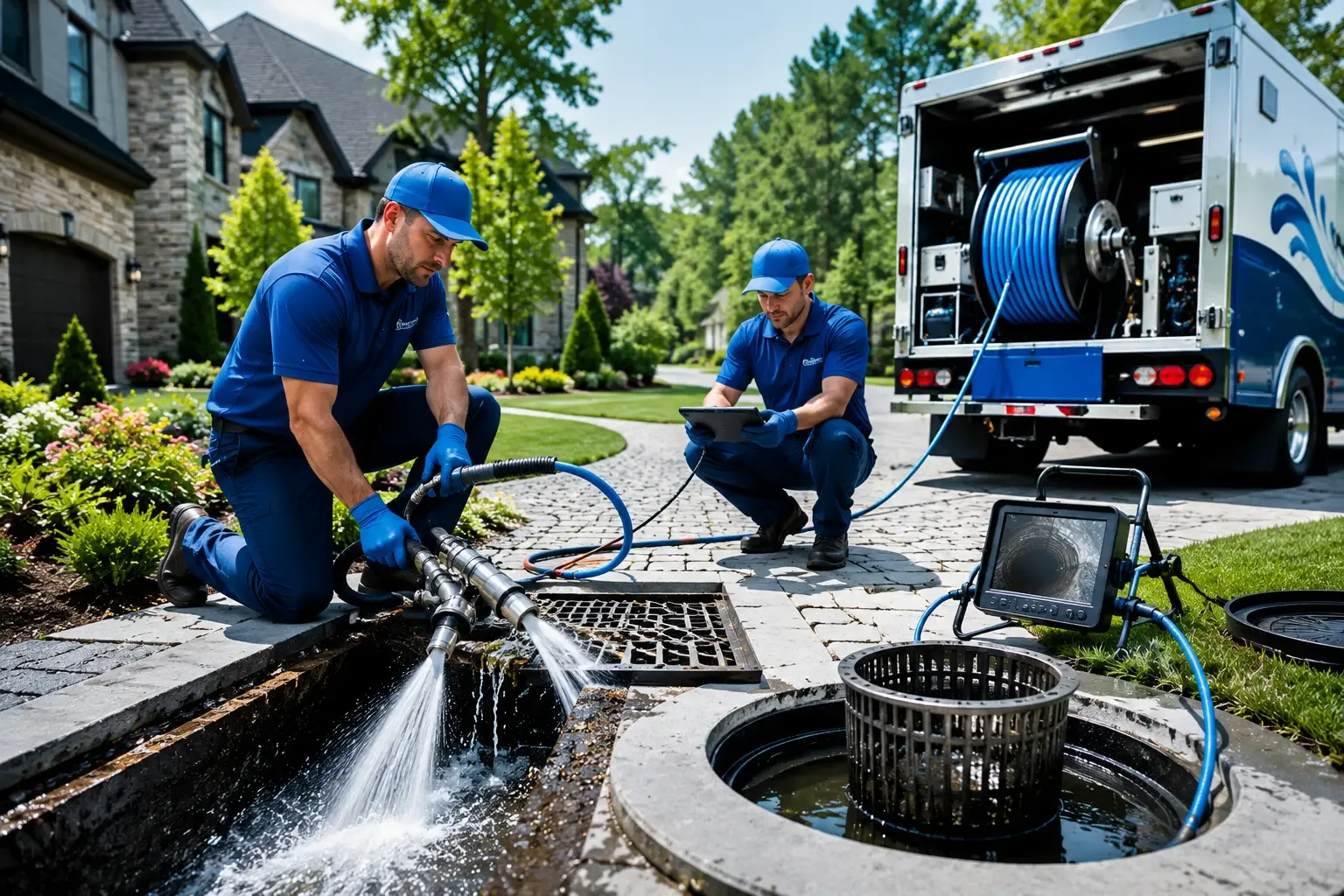 Local outdoor drain cleaning professionals in Galva, IL