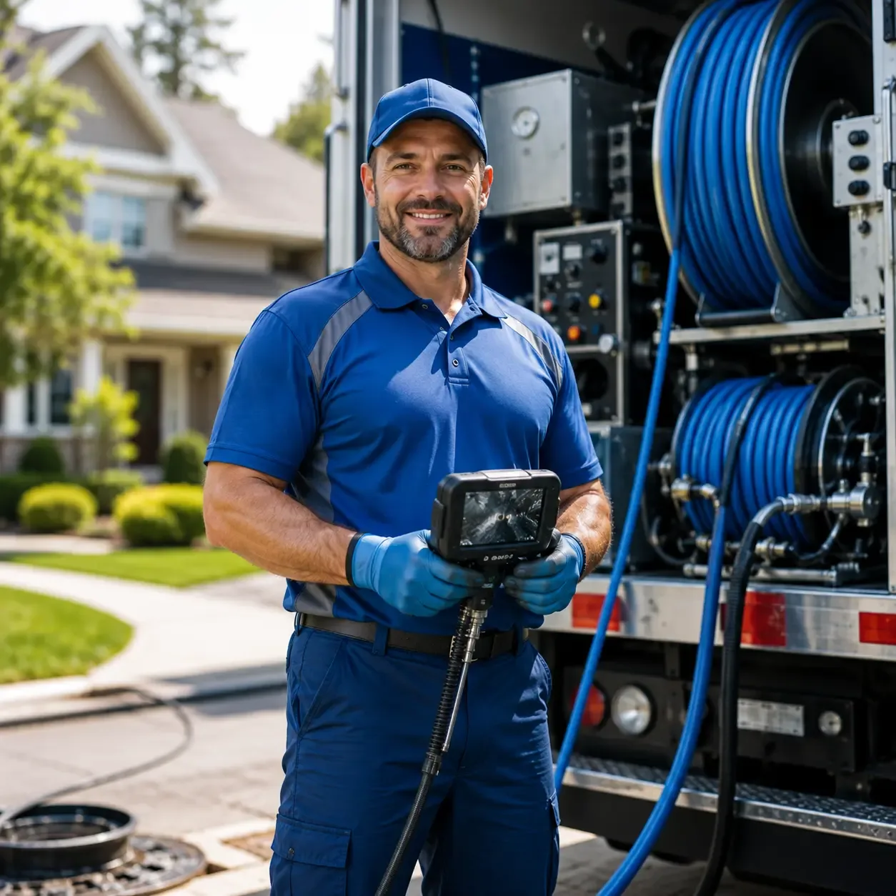 Local outdoor drain cleaning specialists in Galva, IL